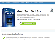 Tablet Screenshot of geek-tech.org